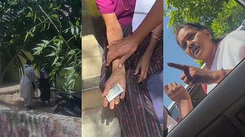 പാലക്കാട് 'വോട്ടിന് പണം'!  ബിജെപി പ്രവർത്തകർ പണം നൽകുന്നതിൻ്റെ ദൃശ്യം പുറത്ത്; ദൃശ്യം പകർത്തിയവരോട് 'അടിച്ച് കരണക്കുറ്റി പൊളിക്കു'മെന്ന് ശോഭാ സുരേന്ദ്രൻ