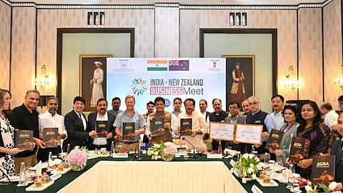  India and New Zealand signed a free trade agreement 