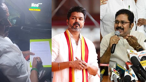 Kamaraj MLA, TVK Vijay, TTV Dhinakaran