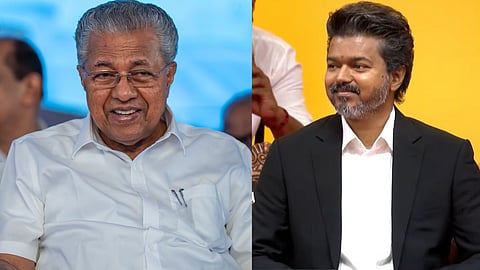 "ജനങ്ങൾ അർപ്പിച്ച വിശ്വാസം ഉയർത്തിപ്പിടിക്കുക"; വിജയ്‌ക്ക് അഭിനന്ദനവുമായി പിണറായി വിജയൻ