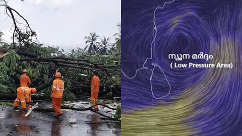 ബംഗാൾ ഉൾക്കടലിൽ ന്യൂനമർദം; സംസ്ഥാനത്ത് വേനൽമഴ ശക്തമാകുന്നു, പേരാമ്പ്രയിൽ ചുഴലിക്കാറ്റിൽ വൻ നാശനഷ്ടം 