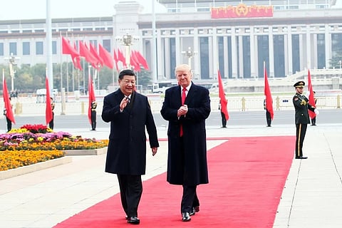 Donald Trumps Last Visit China  