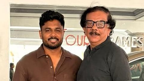 സഞ്ജു സാംസണിന് ഒപ്പം പ്രിയദർശൻ