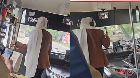 "ബസ് നിർത്താൻ പറഞ്ഞത് ശുചിമുറിയിൽ പോകാൻ"; കെഎസ്ആർടിസി ബസിൻ്റെ ചില്ല് അടിച്ചുതകർത്തതിൽ വിശദീകരണവുമായി യുവതി