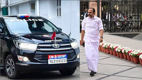 V.D. Satheesan's Order that there should be no additional security during the journey