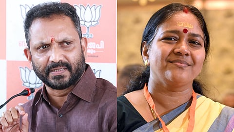 "തെരഞ്ഞെടുപ്പ് അടുക്കുമ്പോൾ മാത്രം മണ്ഡലം ശ്രദ്ധിച്ചാൽ പോരാ"; കെ. സുരേന്ദ്രനും ശോഭാ സുരേന്ദ്രനും കോർ കമ്മിറ്റിയിൽ വിമർശനം