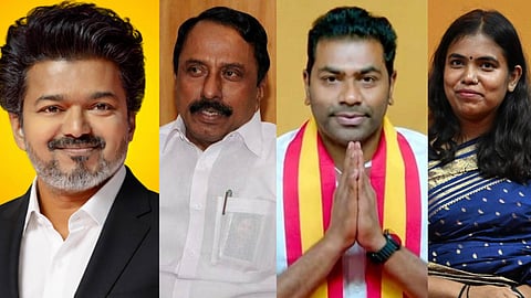 മുഖ്യമന്ത്രി വിജയ്ക്ക് ആഭ്യന്തരം, കെ.എ. സെങ്കോട്ടയ്യൻ ധനകാര്യം; തമിഴ്നാട് മന്ത്രിമാരുടെ വകുപ്പുകൾ പ്രഖ്യാപിച്ചു