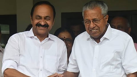 "മുൻ സർക്കാരുകളുടെ ജനകീയ പദ്ധതികളും ക്ഷേമപ്രവർത്തനങ്ങളും മുന്നോട്ടുകൊണ്ടുപോകാൻ കഴിയട്ടെ"; അഭിനന്ദനങ്ങളുമായി പിണറായി