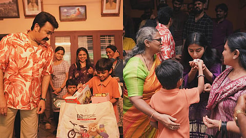 തരുൺ മൂർത്തിയുടെ മകന്റെ ജന്മദിനാഘോഷത്തിൽ മോഹൻലാൽ, മീരാ ജാസ്മിൻ