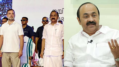 വന്ദേമാതരം മുഴുവൻ ആലപിക്കും എന്നുള്ളത് അറിയില്ല, സത്യപ്രതിജ്ഞയിൽ അച്ഛന്റെ പേര് പറഞ്ഞതില്‍ എന്താണ് കുഴപ്പം: വി.ഡി. സതീശൻ