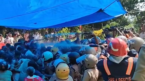 പാരിയത്ത്കാവ് കുടിയൊഴിപ്പിക്കൽ; 50 ഓളം പേര്‍ക്കെതിരെ കേസെടുത്ത് പൊലീസ്