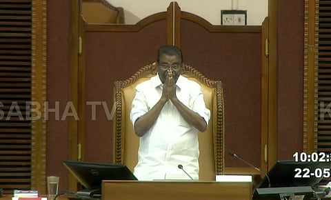 തിരുവഞ്ചൂർ രാധാകൃഷ്ണൻ പതിനാറാം കേരള നിയമസഭയുടെ സ്പീക്കർ