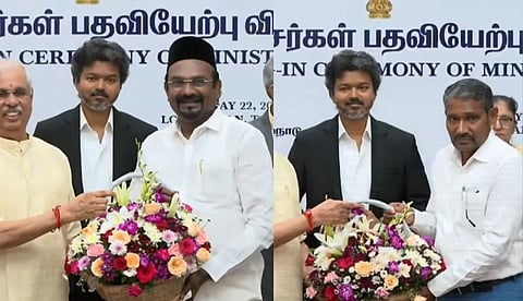 മുസ്ലീം ലീഗും വിസികെയും ടിവികെ മന്ത്രിസഭയില്‍; എ.എം. ഷാജഹാന് ന്യൂനപക്ഷ ക്ഷേമം വണ്ണി അരസിന് സാമൂഹിക നീതി