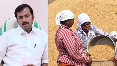 കർഷകർക്ക് നല്‍കാനുള്ളത് നാലുമാസത്തെ കുടിശിക; നെല്ല് സംഭരണത്തിൽ എൽഡിഎഫ് സർക്കാരിറിനെ വിമർശിച്ച് ഭക്ഷ്യമന്ത്രി