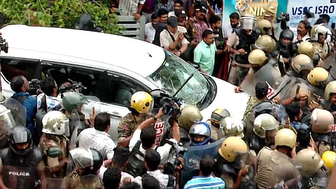 Cases have been filed against 300 people who are known by sight.