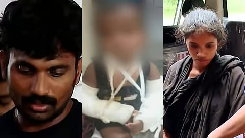 "പല തവണ മർദിച്ചു, ലൈറ്റർ കൊണ്ട് കാലിനടിയിൽ പൊള്ളിച്ചു"; നെടുമങ്ങാട്ടെ ഒന്നര വയസുകാരൻ്റെ കൊലപാതകത്തിൽ കുറ്റം സമ്മതിച്ച് പ്രതികൾ