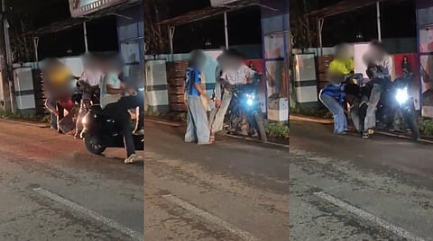 'പ്രതികൾ യുവാവിനെ ആശുപത്രിയിലെത്തിച്ചത് ബൈക്കിൽ'; തിരുവനന്തപുരത്തെ 17കാരൻ്റെ കൊലപാതകത്തിൽ നിർണായക ദൃശ്യങ്ങൾ പുറത്ത്