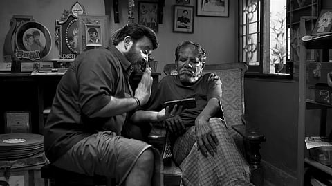 'തുടരും' സിനിമയിൽ മോഹൻലാൽ, ഭാരതിരാജ 