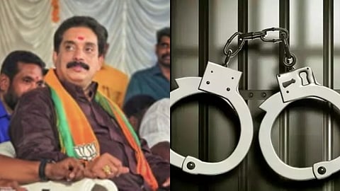 ഭാര്യയെ മർദിച്ചതെന്ന പരാതി; ബിജെപി തൃശൂർ സൗത്ത് ജില്ലാ പ്രസിഡന്റിനെതിരെ കേസെടുത്ത് പൊലീസ് 