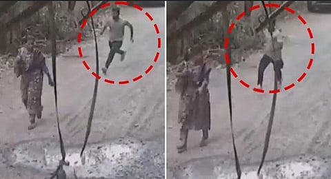 മഹാരാഷ്ട്രയിൽ സർക്കാർ ഉദ്യോഗസ്ഥയെ അരിവാളിന് വെട്ടിപ്പരിക്കേൽപ്പിച്ചു; അക്രമത്തിന്റെ ദൃശ്യങ്ങൾ പുറത്ത്