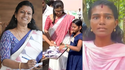 "മുടക്കം വന്ന സഹായത്തുക തിങ്കളാഴ്ച തന്നെ നൽകും"; വിനോദിനിക്ക് സഹായം ലഭിക്കുന്നില്ലെന്ന വിഷയത്തിൽ ഇടപെട്ട് ബിന്ദു കൃഷ്ണ