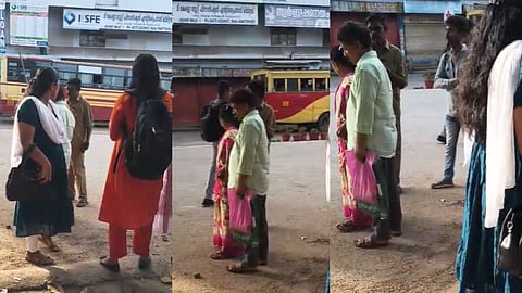 "ഭിക്ഷാടനത്തിനെത്തിയ സ്ത്രീയെ വടികൊണ്ട് അടിച്ചു"; അടൂരിൽ കെഎസ്ആർടിസി ജീവനക്കാരനെതിരെ പരാതി 