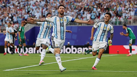 Lionel Messi goal against Algeria