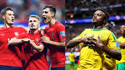 South africa vs Czechia| ചെക്ക് റിപ്പബ്ലിക്കിന് ചെക്ക് വെച്ച് ദക്ഷിണാഫ്രിക്ക; 'സമനില'തെറ്റാതെ പോരാട്ടം 