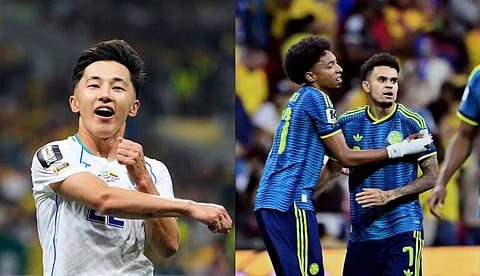 Uzbekistan vs Colombia | അരങ്ങേറ്റത്തില്‍ പൊരുതി വീണ് ഉസ്‌ബെകിസ്ഥാന്‍; 3-1ന് കൊളംബിയയുടെ വിജയം 