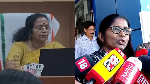 ഡ്യൂട്ടിക്ക് എത്തിയത് കോടതി ഉത്തരവ് പ്രകാരമെന്ന് ഡോ. റീന; ലോങ്ങ് ലീവിന് നിയന്ത്രണവുമായി ഡോ.  മീനാക്ഷിയുടെ ആദ്യ സർക്കുലർ, ഡിഎച്ച്എസ് ഓഫീസിൽ രണ്ടാം ദിനവും കസേരകളി