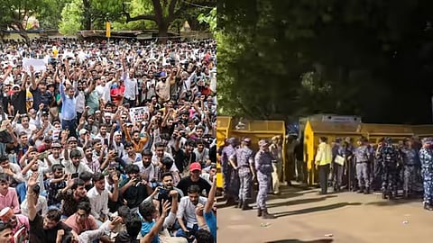 പിന്മാറാതെ പാറ്റകൾ...ഡല്‍ഹിയിൽ  പ്രതിഷേധം തുടർന്ന് കോക്രോച്ച് ജനതാ പാർട്ടി