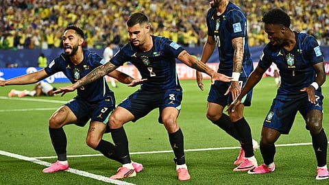 Brasil vs Haiti, Matheus Cunha, Vinicius Junior
