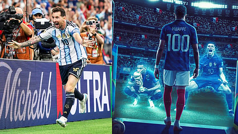 Messi vs Mbappe in world cup