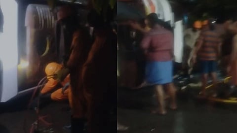 മൂവാറ്റുപുഴയിൽ ടൂറിസ്റ്റ് ബസും ലോറിയും കൂട്ടിയിടിച്ച് അപകടം: നിരവധി പേർക്ക് പരിക്ക്