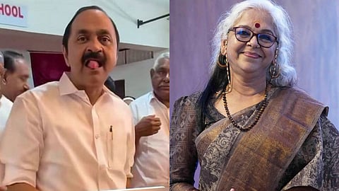 "അയ്യേ, മഹാമോശം"; വി.ഡി. സതീശൻ്റെ ഭാവത്തിനെതിരെ എഴുത്തുകാരി ശാരദക്കുട്ടി