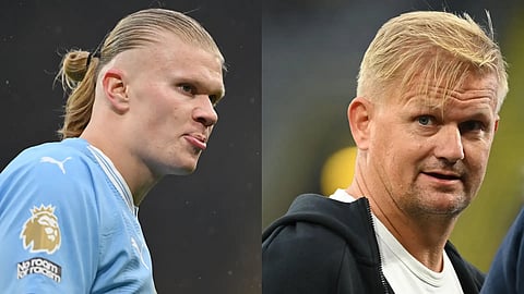 Erling Haaland's dad Alf-Inge