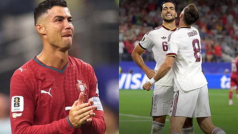 Portugal vs Spain| കിരീടമില്ലാത്ത രാജാവായി മടക്കം; പോർച്ചുഗലിനെ ഒറ്റഗോളിന് വീഴ്ത്തി സ്പെയിൻ ക്വാർട്ടറിൽ