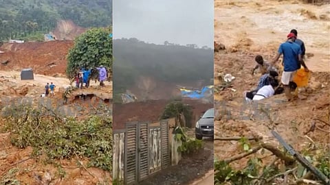 വയനാട് തുരങ്കപാത നിർമാണ മേഖലയിൽ മണ്ണിടിച്ചിൽ; നിരവധി പേർ കുടുങ്ങി കിടക്കുന്നതായി സംശയം 