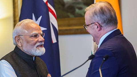Prime Minister addresses the Indian community