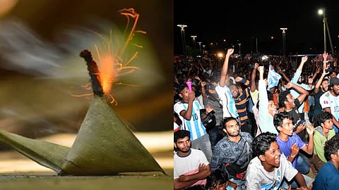 Young man seriously injured after firecracker explodes during Argentina's victory celebration in kozhikode
