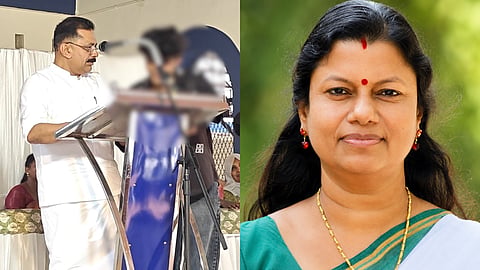 കെ.ടി ജലീൽ, ബിന്ദു കൃഷ്ണ