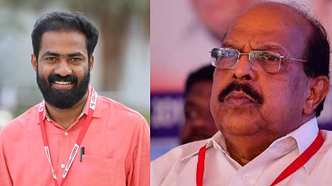 വി.കെ. സനോജ്, ജി. സുധാകരൻ