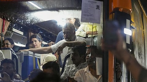 കേന്ദ്രത്തിനെതിരെ പുതിയ പോര്‍മുഖം തുറന്ന് പ്രതിപക്ഷം; ഗാന്ധിസ്മൃതിയിലെത്തി ഇന്‍ഡ്യാ സഖ്യം