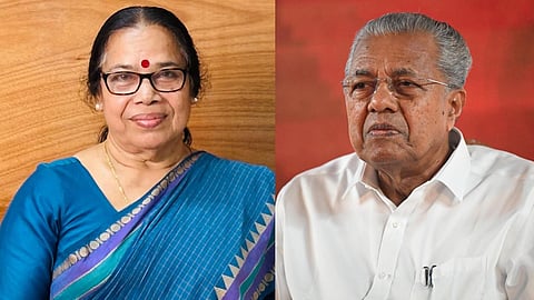 പി.കെ. ശ്രീമതി, പിണറായി വിജയന്‍