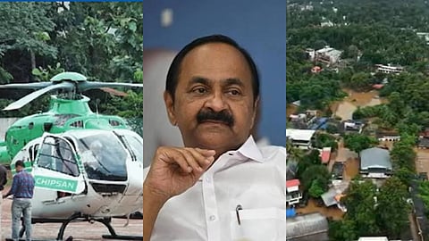 സംസ്ഥാനം പേമാരിയിൽ മുങ്ങുമ്പോൾ വിരുന്നും ഹെലിക്കോപ്റ്റർ യാത്രയും; മുഖ്യമന്ത്രിക്കെതിരെ വിമർശനം ശക്തമാകുന്നു 