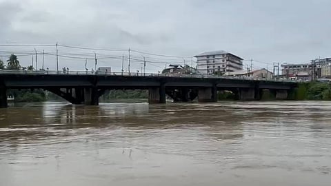 Water level in Muvattupuzha River rises again