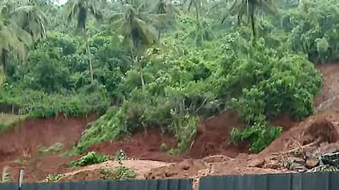 Massive landslide in Edayipalam, Malappuram