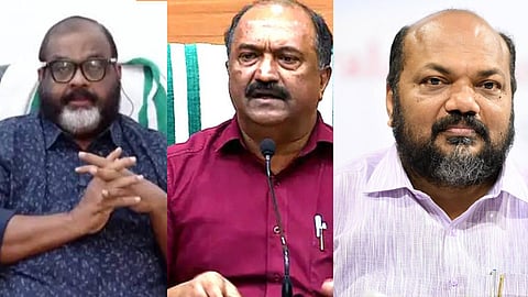 Protest against C.P. John's remarks