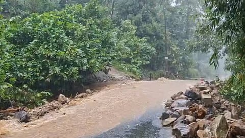 Landslide in Kannur Alakode Talipapara