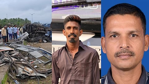 ബെംഗളൂരു കെഎസ്ആർടിസി ബസ് അപകടം; ഡ്രൈവറും കണ്ടക്ടറും മരിച്ചു